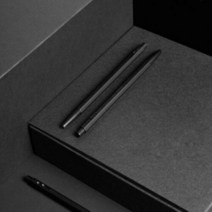 아트박스/모나미 모나미 153 블랙 화이트 매트 메탈바디 볼펜, 단품, 옵션선택:화이트