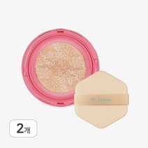 피에이치하비 오후에 쿠션 팩트 모공커버 톤업 선쿠션 120g SPF50+ PA++++, 23호(미디엄 베이지)본품, 2개