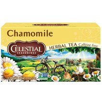 Celestial Seasonings 허브 티 카모마일 20개 USA 미국, 20 Count (Pack of 1)