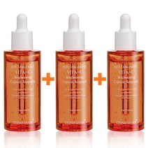 더마쉐어 레드향 비타씨 브라이트닝 캡슐 세럼 미백 광채 기미 잡티 주름케어 보습 앰플 50mL, 비타 앰플50mL 3개