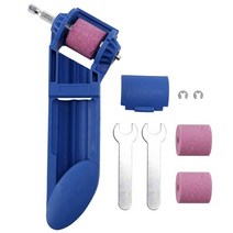 2-12.5Mm 드릴 비트 샤프너 커런덤 그라인딩 휠 폴리싱 샤프너용 휴대용 전동 공구, [01] 파란, 01 파란