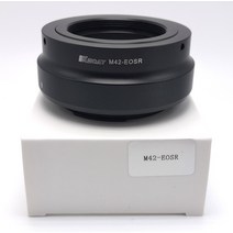 M42-RF M42-EOSR M42 42mm Praktica/Pentax 스레드 렌즈 및 Canon EOS R 카메라 본체 M42-R 어댑터용 렌즈 마운트 어댑터 링, 하나