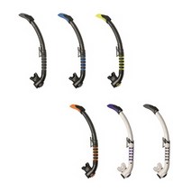 AQUALUNG 아쿠아렁 아퀼론 플렉스 스노클, 화이트블랙(WTB)