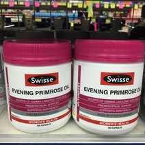 Swisse Ultiboost Evening Primrose Oil 스위스 울티부스트 달맞이꽃종자유 200캡슐x2팩, 1개, 200