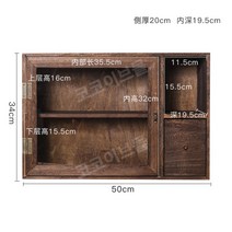 원목 다기장 그릇장 찻장 진열장 커피잔 엔틱 빈티지, K