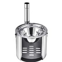 캠핑용 드럼통화덕 그릴 화목난로 바베큐 불멍화로대, BBQ 그릴 세트 2개, 1개
