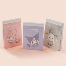 [산리오] 캐릭터 떡메모지 80매 6종, 한교동 + 산리오프렌즈