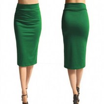 여성 펜슬 스커트 새로운 패션 숙녀 사무실 스트레치 bodycon 미디 스커트 여성 하이 웨이스트 미드 커프 저지 스커트 펄스 사이즈 xl