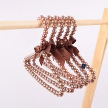 딩동펫 반려동물 구슬옷걸이 일반형 커피, 5개