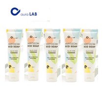 메이썸 에코솝 무자극 프리미엄 천연 클렌징폼 천연비누 60ml x 5
