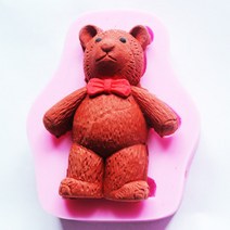 [ 비누나무] 리본곰돌이수제몰드