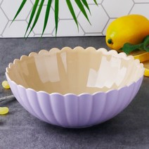 한일칠기 멜라민 디저트볼 대 보라 아이스크림 요거트 시리얼 빙수 화채 볼 그릇