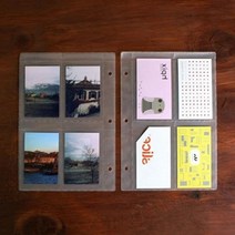 포카 앨범 리필 작은 80 클리어 포켓 디카북 중딩 계모임 사진앨범