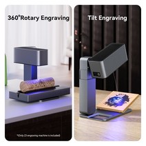 레이저각인기 소형 레이저마킹기 가죽각인 WAINLUX-Z3 레이저 조각기 휴대용 접이식 미니 기계 600 mm/s, 03 미국_01 With Shiled