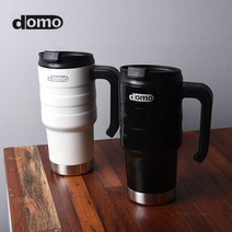 도모 보온보냉 텀블러 보온병 보냉병 대용량 스태인리스 스텐텀블러, 590ml, 블랙