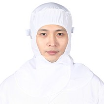 CA33 식품 위생모 연구소 위생 청결 실험실 공장 제약, CA33_흰색[찍찍이]