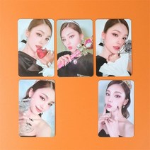 5 개/대 아이돌 ITZY 미니 앨범 체크메이트 컬렉션 엽서 Lomo 카드 HD 인쇄 팬, [04] OSS26593KP4