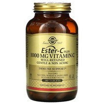 Solgar 솔가 에스터-c 플러스 비타민C 1000mg 180정 Ester-C Plus Vitamin C 1000 mg
