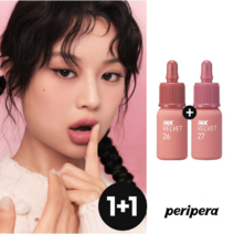 [1+1/누디브루 컬렉션] 페리페라 잉크 더 벨벳 AD, 024 누디라떼+026누디플로우