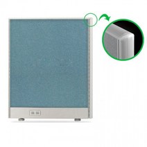 가구샘 알미늄 파티션 H1800 원톤 밝은프레임 OG1058, H1800xW800/PW509