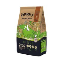오리지7 소고기 2kg 유기농 사료 소프트 오가닉 바우와우 강아지 반려견 애견, 소, 1개