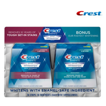 크레스트 3D 붙이는 치아 미백 프로페셔널 이펙트 화이트 스트립 Crest strips, 60개