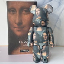 피규어 미니어처 미니어쳐 인테리어소품 베어브릭 실내 인형 28cm @ rbrick 400% 베어 브릭 아트 홈 장식, 03 C