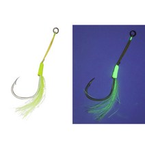 히트존 싱글 텐슬 와이어 어시스트훅 갈치 삼치 전용 와이어훅, 1개