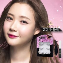 [KT알파쇼핑]루시올레 재사용가능한 자연스러운 아이래쉬 속눈썹세트 02. 러블리 (속눈썹1박스+핀셋+글루), 상세페이지참조, 구성:러블리(속눈썹1박스+핀셋+글루)