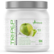 메타볼릭 뉴트리션 Metabolic TRIPEP 삼중 펩티드 분지사슬 아미노산 BCAA 청사과맛 파우더 400g, 4팩