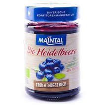 마인탈 유기농 사과즙으로만든 무설탕 블루베리 잼.빈스몰