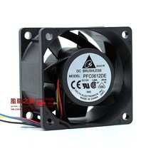 pc부품 PFC0612DE 60x60x38MM 12V 1.68A 슈퍼 폭력적인 바람 팬 피스, 03 2 wire line