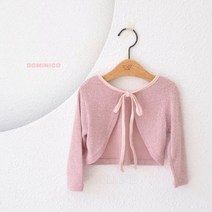 도미니코 배색니트가디건 유아 아동 여아옷 발레