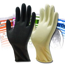 동광상사 깔깔이 미용장갑 대형 L, 베이지 L, 10개