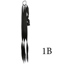 DIY 포니 테일 익스텐션 합성 복싱 브레이드 헤어 로프 여성용 고온 섬유 블랙 브라운, 01 85CM-160g, 01 1B