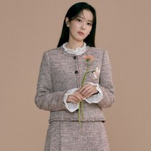 로엠 [영캐주얼] 로엠 라운드넥 트위드 자켓 (2colors)_ RMJKB4TR21