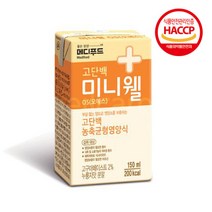 메디푸드 미니웰 커피맛 바나나맛 고단백 노인식사대용 환자영양식 환자식 24팩, 누룽지, 24개