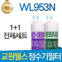 교원웰스 WL953N 고품질 정수기 필터 호환 전체세트, 선택1 - 전체세트(1+1=2개)