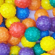 꼬마토이즈 꼬마토이즈 볼풀공 얼큰이 촉각볼 70개, 단품