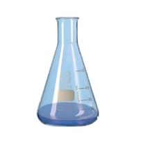 화학반응 실험실 유리 삼각 비이커 눈금 학교 교구 과학실 소품 연구실 사이언스, 500ml