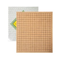 영운교재 평판 양면 바둑판 장기판 400x440x25mm