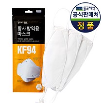 동국제약 황사방역용 마스크 대형 KF94, 120개, 3개입