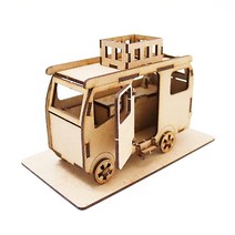 나무캠핑카 캠핑놀거리 조립 만들기