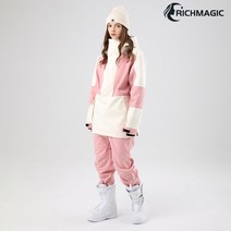 RichMagic 스키복 남녀 세트 방수 방풍 보온 스노보드 더블 보드 스키 플리스 보드복 세트