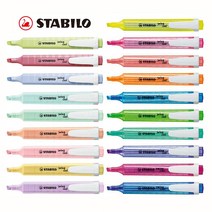 스타빌로 스윙쿨 파스텔 형광펜, 스윙쿨 터쿼이즈(51)