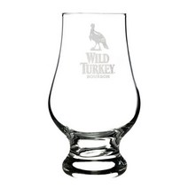 WILD TURKEY 와일드터키 버번 아메리칸 스타일 핸드메이드 크리스탈 위스키 글라스, 2개