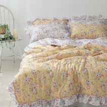 (주)이솔홈 이솔홈 로즈빌 모달 스프레드 겸 이불 Q