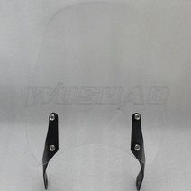 오토바이 앞 유리 1999 - 2018 2019 가와사키 W800 W650 W 800 650 윈드 스크린 브래킷 헤드 라이트 마운트 그레이 C Type Clear, 1
