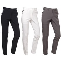 마스터베어 남성용 배색이선 스판 기모 골프바지 CPMP3018