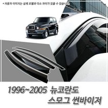1996-2005 뉴코란도 썬바이저 자외선차단 빗물차단, 쌍용